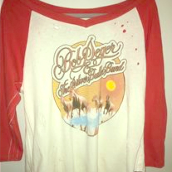 bob seger vintage t shirt